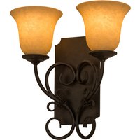 Two Light Wall Sconce