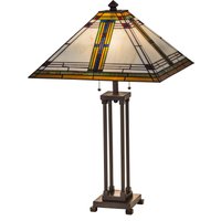 Two Light Table Lamp