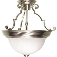 Two Light Semi Flush Mount