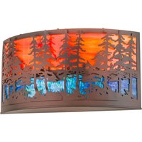 Two Light Wall Sconce