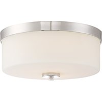 Two Light Flush Mount