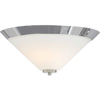 Two Light Flush Mount
