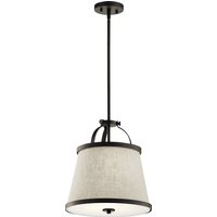 Two Light Pendant/Semi Flush Mount