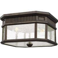 Two Light Flush Mount