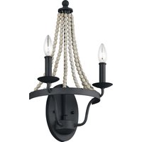 Two Light Wall Sconce