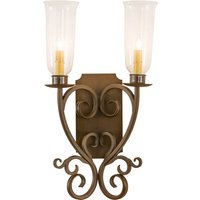 Two Light Wall Sconce