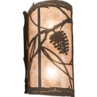 Two Light Wall Sconce