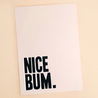 Lune Club Nice Bum Unframed A3 Print Lune Club Nice Bum Unframed A3 Print