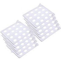 Organizer na ubrania J443 biały 10 szt