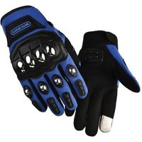 Takticzne rękawice unisex z stalowym wzmocnieniem na stawach z dotykowym palcem z poliestru w uniwersalnym rozmiarze do samoobrony i sportów motocyklo