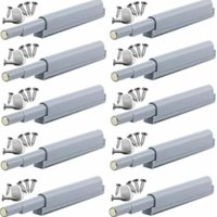 10 Pack Push to Open Magnetic Door Catches Push to Open Magnetic Door Latches Open and Close the Door with a Simple Push