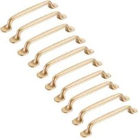 10 pieces gold cabinet handle 128 mm furniture handle kitchen cabinet door cupboard handles