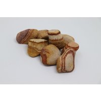 Aquagart - 100 kg pebbles River pebble Pebbles Garden gravel Ornamental gravel Dekokies Sandstone