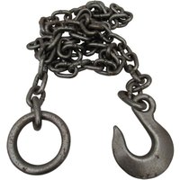 10MM x 12 Foot (3.6 Metres), Heavy Duty Tow Chain - Towing / Tractor / Agricultural