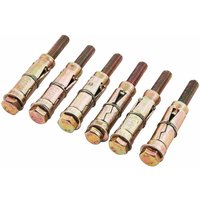 6pc M8 x 75mm Expansion Bolts - S5930
