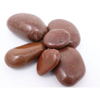 Aquagart - 120 kg Polished pebbles River pebble Pebbles Garden gravel Ornamental gravel Red