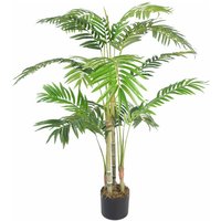 120cm (4ft) Premium Artificial Areca Palm with pot