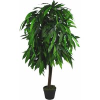 120cm (4ft) Tall Large Artificial Mango Tree Plant