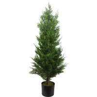 Leaf - 120cm Artificial Cypress Topiary