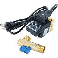 1/2Inch ac 110V Automatic Condensate Drain Valve, Electronic 2-Way Air Compressor Water Tank us Plug