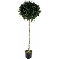 140cm Buxus Ball Artificial Tree UV Resistant Outdoor Topiary