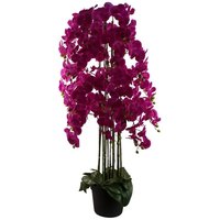 150cm Giant Purple Orchid Plant Artificial 189 flowers REAL TOUCH