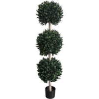 150cm UV Protected Triple Ball Topiary Tree Artificial
