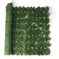 Dewdat - 157x39 1x4m Artificial Hedge Ivy Leaf Garden Fence Privacy Screen Balcony Cover sweet potato leaves