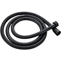1.5M Matte Black Shower Hose Connector, Universal Stainless Steel Shower Hose Cable, Explosion-Proof