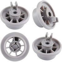 165314 Dishwasher Wheels for Lower Basket Compatible with Bosch Siemens Neff Dishwasher Replaces AP2802428 PS3439123 by Poweka (4 pieces)