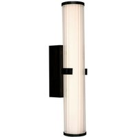 Searchlight Clamp Led Black Wall Light 18W. Ip44