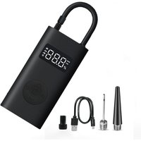 1S Portable Air Compressor-Car Tire Inflator Electric Bicycle Pump,Mini Portable Air Compressor Digital LED Lamp,2000mAh Type-C Charging 150PSI for