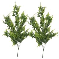 Tlily - 2 Pack Artificial Hanging Plants Fake Ivy Leaves Wall Decoration for Indoor Outdoor, Greenery Home Decor Faux Vine