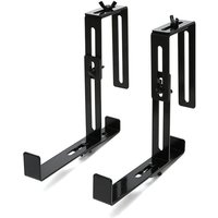 2 Pcs Balcony Railing Hanging Flower Pot Hook Planter Hanger