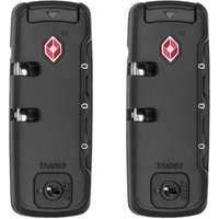 Linghhang - 2 Pcs Luggage Security Lock, tsa Suitcase Lock, tsa Combination Lock, Luggage Lock, Retrofit Hard Case, Retrofit Luggage Lock