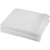 Cyslmuk - 2 x 10m Heavy Duty Polyethylene Sheet, Extra Thick Clear Garden Grow Polytunnel Cover Horticultural Polyethylene Membrane for Gardening