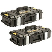 Dewalt - 2 x Toughsystem DS150 Tough System Case Tool Box Storage Box Powertool