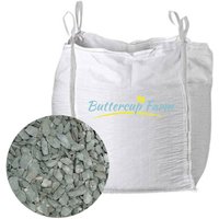 20mm Green Slate Aggregate Bulk Bag - 850 kilos