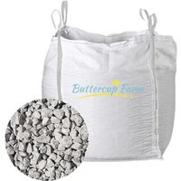 20mm Pearl Grey (limestone 20mm) - Premium Aggregate Bulk Bag - 850 Kilos