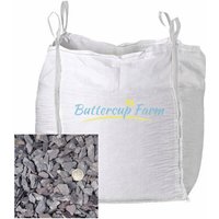 20mm Plum Slate - Decorative Stone - Premium Aggregate Bulk Bag - 850 Kilos