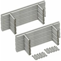 20PCS T-Bar Door Handle Kitchen Cabinet Door Handles Stainless Steel - 96mm Hole Spacing