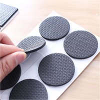 Cyslmuk - 24 pcs Anti Slip Pad - Premium Rubber Pad - 45mm - Floor Protector - Self Adhesive Anti Slip Pad - Adhesive Rubber Pad - Keep All Your