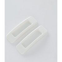 Tinor - 2Pcs Self-Adhesive Handles, Auxiliary Auxiliary Handle with Double-Sided Adhesive Tapes, Sliding Door Handle for Cabinet Window, Convenient