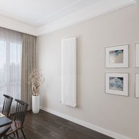 Aica Sanitaire - aica 1800x470mm 3 Column Vertical White Radiator Central Heating Cast Iron Style