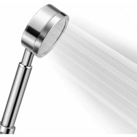 Ymyny - 304 Stainless Steel High Pressure Shower Head Handheld Shower Water Saving for Bathroom Easy Installation