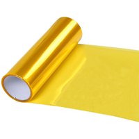 Tinor - 30cm x 200cm Car Lighting Yellow Tint Vinyl Film for Headlight Taillight Fog Light Protective Cover Sticker Color Changing Car Light