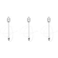 Tlily - 3PCS 150mm Stainless Steel Float Switch Tank Liquid Water Level Sensor 220V
