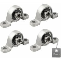 Trimec - 4 Pièces Roulements de Bloc d'oreiller, Palier Roulement, Roulements à Billes, Roulements Alliage de Zinc, Paliers a Semelle, Roulements à