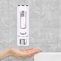 400ml Wall-Mounted Soap Dispenser - Bathroom Shampoo & Shower Gel Dispenser