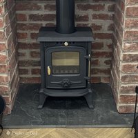 4.5KW Multi-fuel Wood Stove Cast Iron CA001